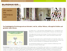 Tablet Screenshot of burgmayer.de
